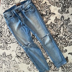 joe's jeans mila stright ankle denim jeans
